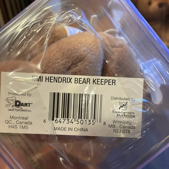 NIB Jimi Hendrix collectible Rare Bears complete set of 3 - Picture 2 of 9